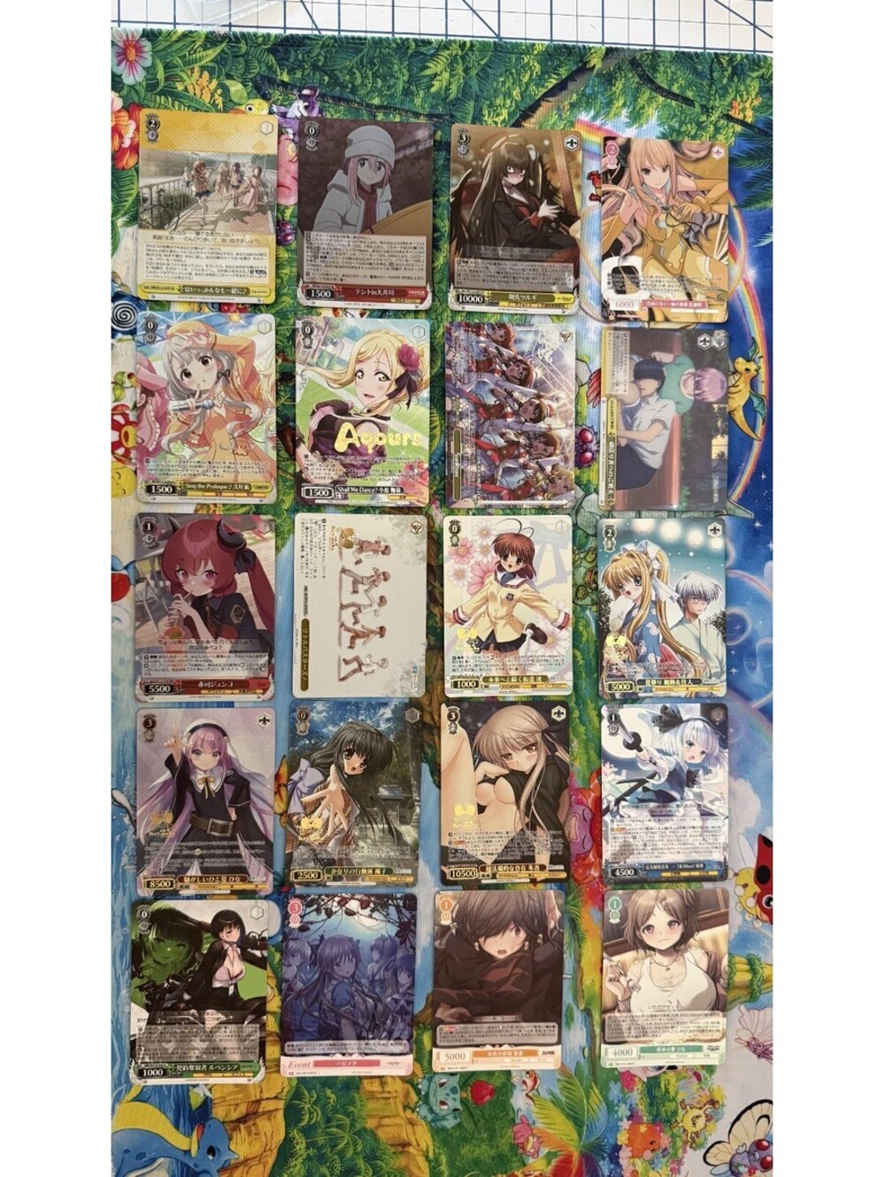 Weiss Schwarz 20 Card Lot Mixed Anime TCG RAW D20